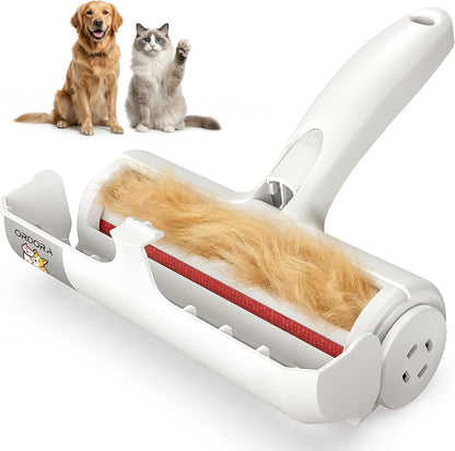 Professional Pet Hair Removal Tool: Eco-Friendly Reusable Lint Roller for Efficient Hair Removal from Furniture, Bedding, Vehicles, and Rugs in Multi-Pet Households