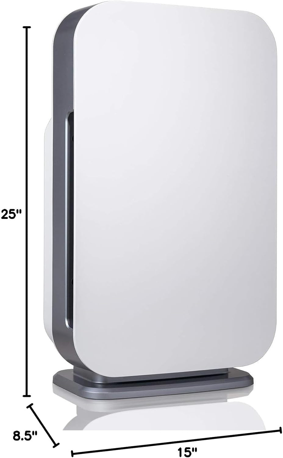 Breathesmart Flex HEPA Air Purifier with Pure Filter - Efficiently Covers 700 Sq. Ft. in 30 Minutes and 1400 Sq. Ft. in 1 Hour, Ideal for Bedrooms and Home Offices - White